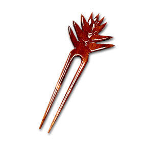Koa Heliconia Hair Pick