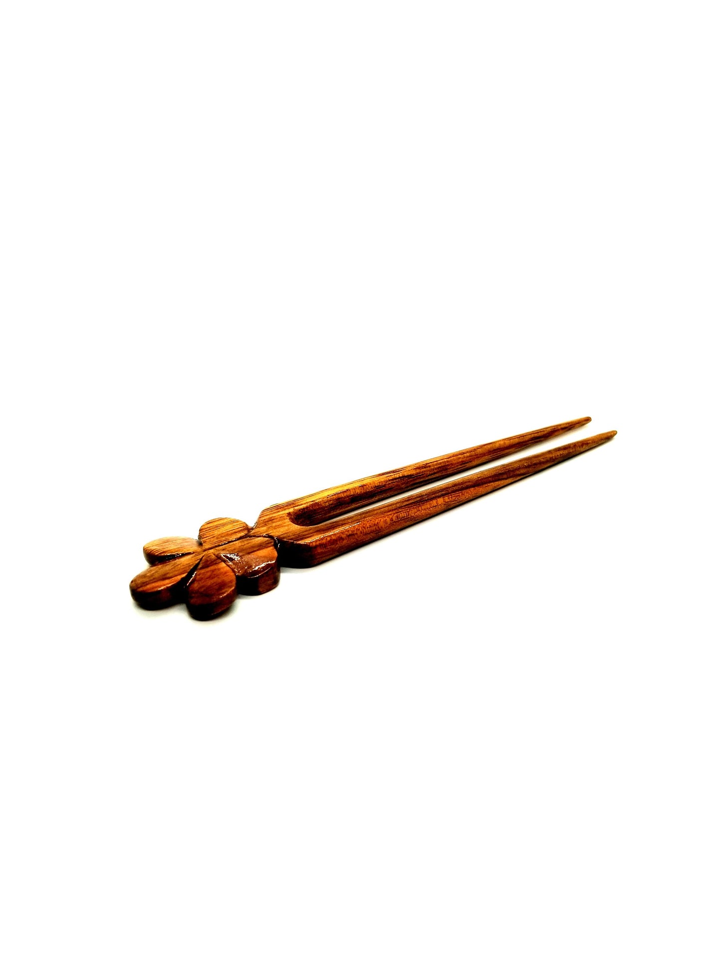Koa Plumeria 2 Prong