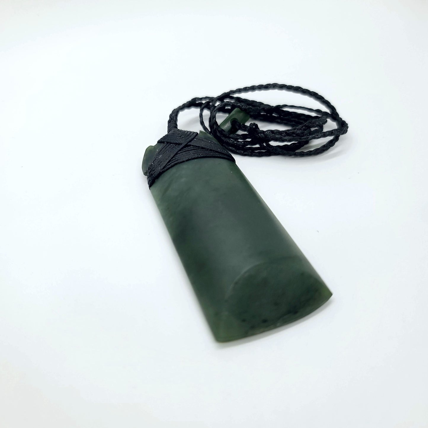 Nephrite Jade XLg Toki w Natrual Finish