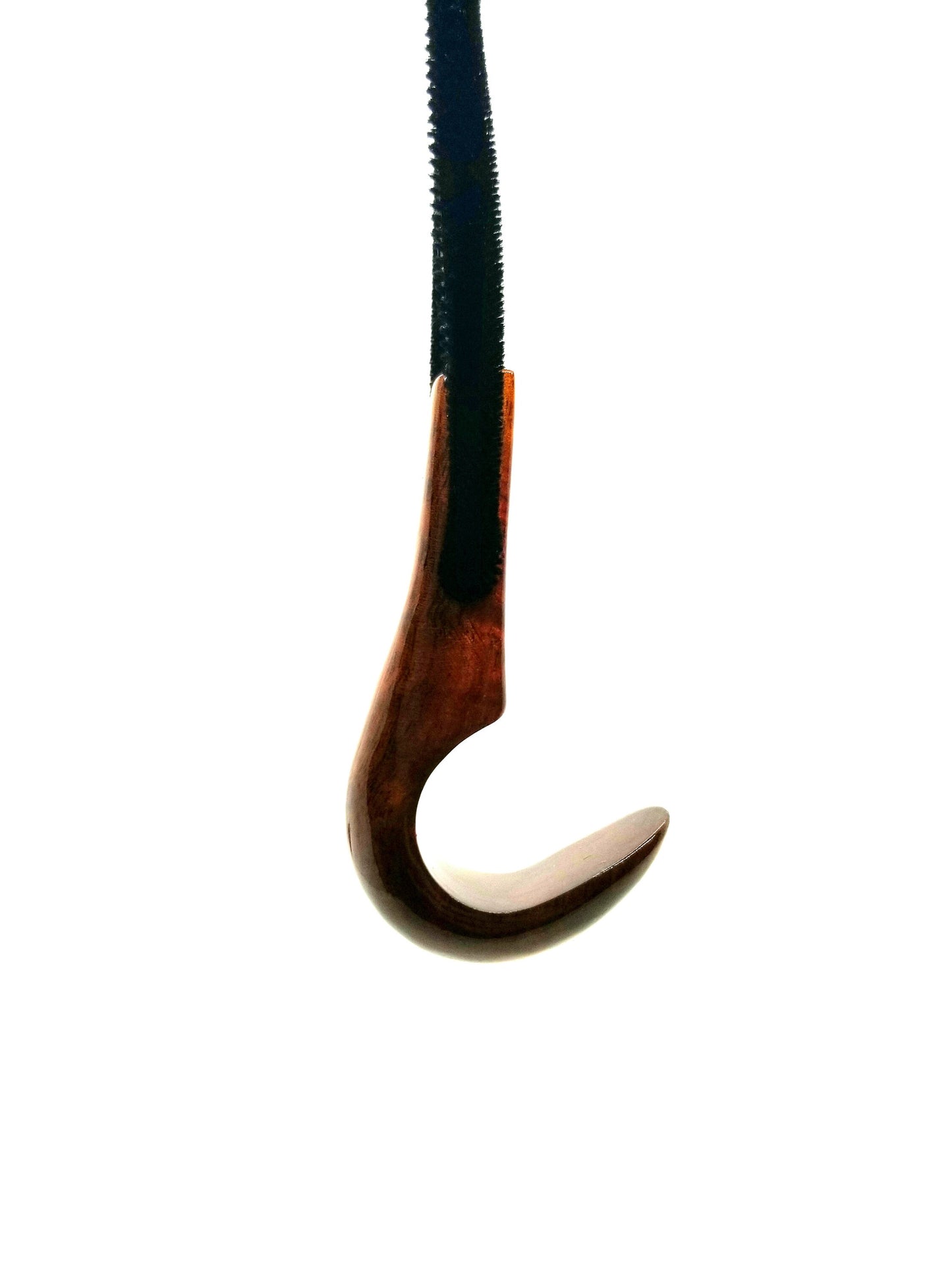 Koa Palaua w/ Black Velvet Cord