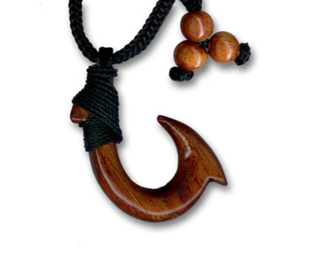 Large Koa Fishhook