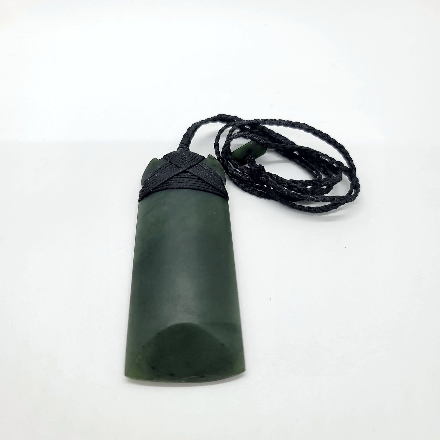 Nephrite Jade XLg Toki w Natrual Finish