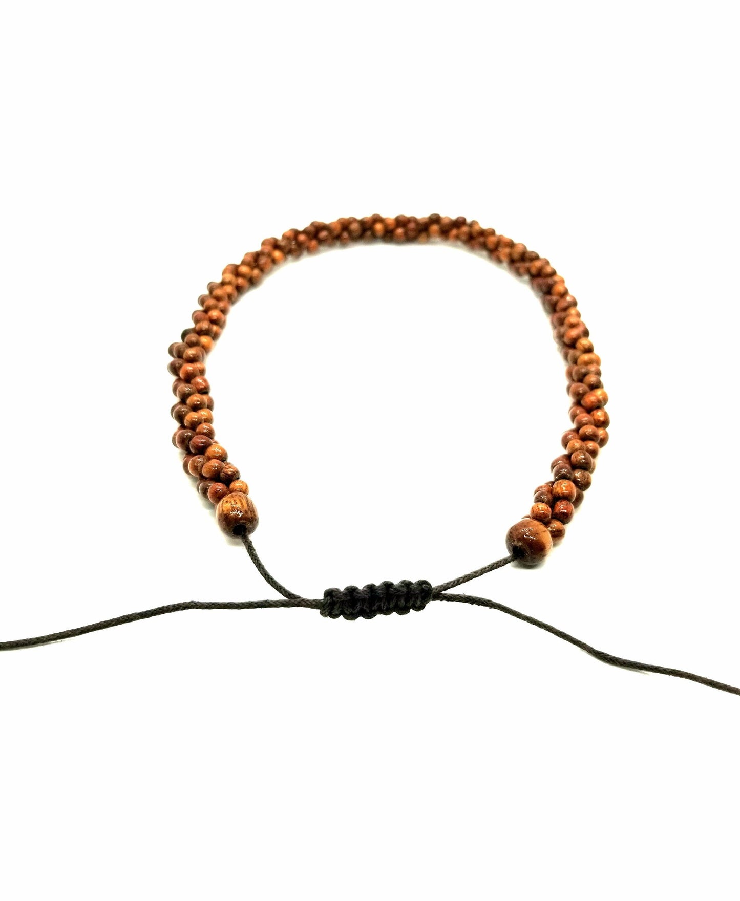 Koa 3 Strand Twist Adjustable Necklace
