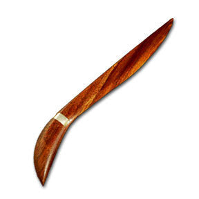 Koa Letter Opener with Mother of Pearl Inlay