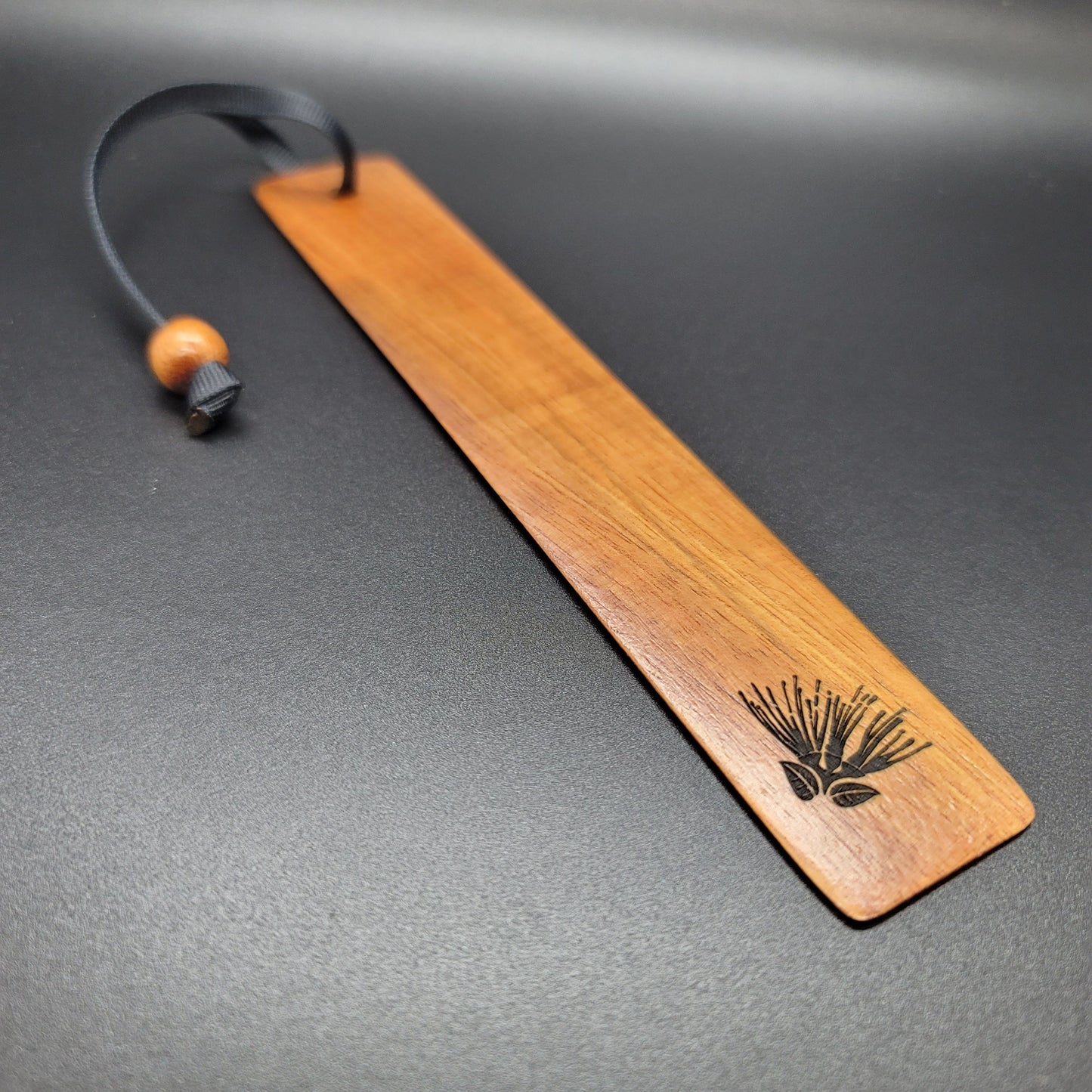 Koa Wood Engraved Bookmark