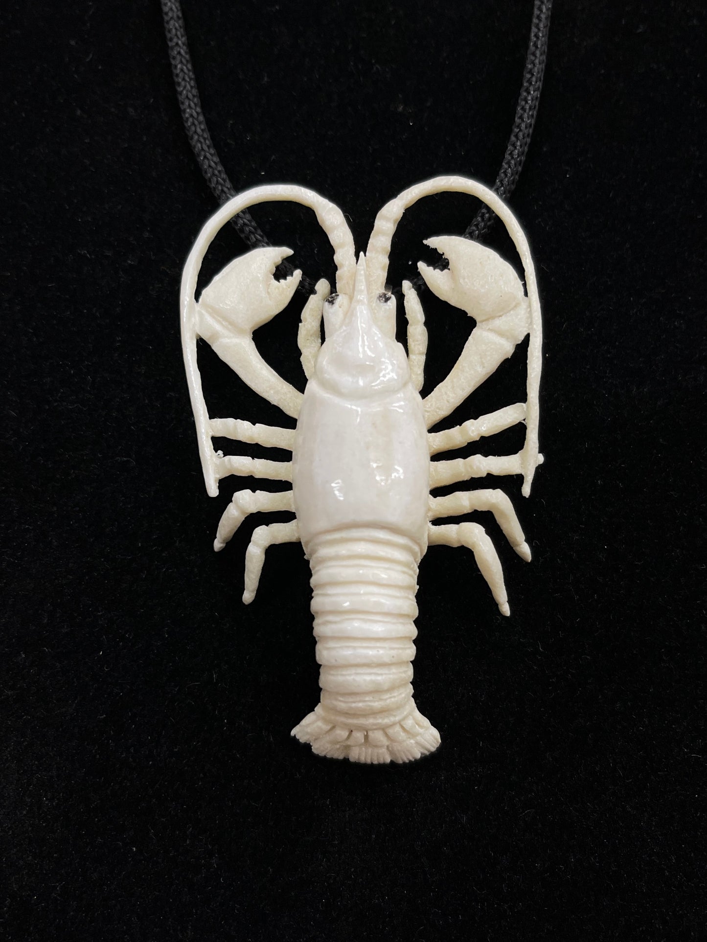 Antler Lobster Pendant